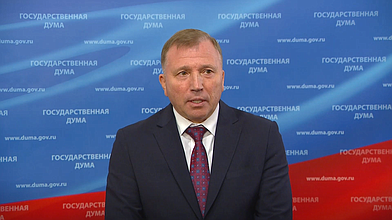 Пресс-подход президента Российского Союза кожевников и обувщиков Игоря Сурина