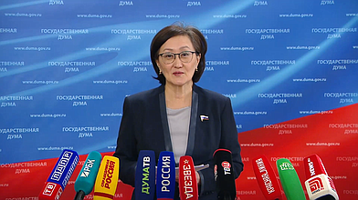 Пресс-подход представителя фракции "Новые люди"