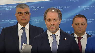 Пресс-подход представителей фракции ЛДПР