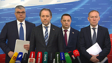 Пресс-подход представителей фракции ЛДПР