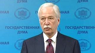 Выступление Председателя Государственной Думы Б.В.Грызлова перед парламентскими журналистами после Совета Государственной Думы 10.05.2011 г